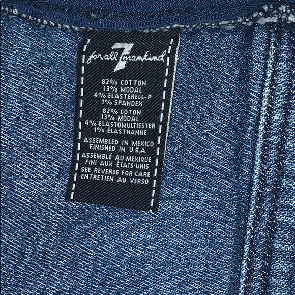 7 for all mankind corset top - Picture 4 of 6